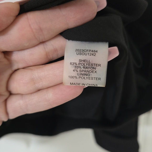 Universal Standar Plus Size Rivington Black Classic Jacket Size 18-20 - Picture 8 of 10